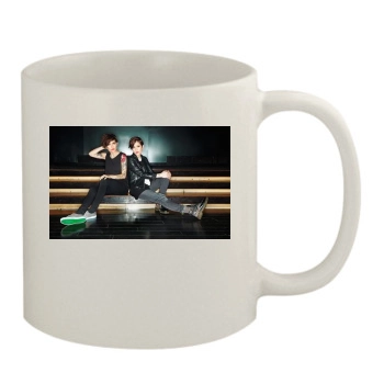 Tegan and Sara 11oz White Mug