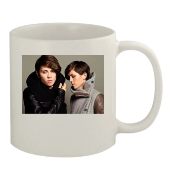 Tegan and Sara 11oz White Mug