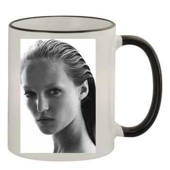 Theres Alexandersson 11oz Colored Rim & Handle Mug