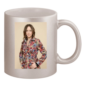 Vera Farmiga 11oz Metallic Silver Mug