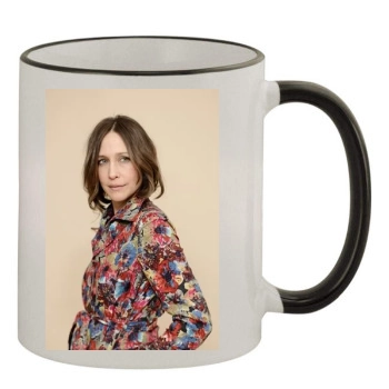 Vera Farmiga 11oz Colored Rim & Handle Mug