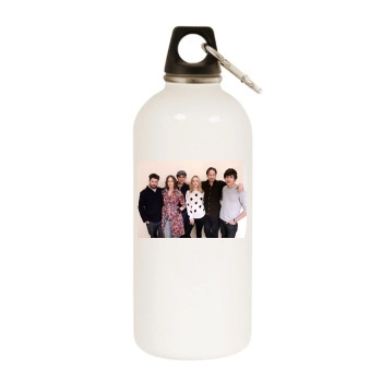 Vera Farmiga White Water Bottle With Carabiner