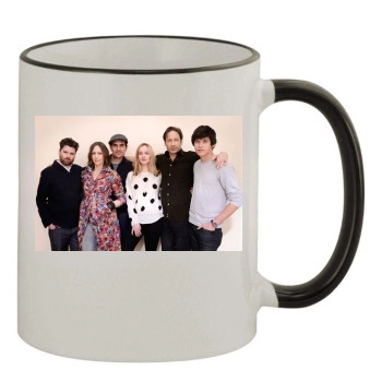 Vera Farmiga 11oz Colored Rim & Handle Mug