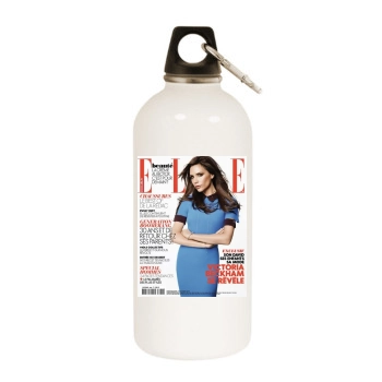 Victoria Beckham White Water Bottle With Carabiner