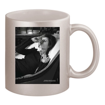 Victoria Beckham 11oz Metallic Silver Mug