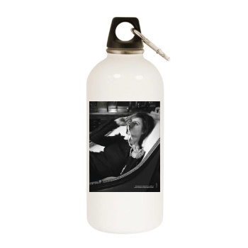 Victoria Beckham White Water Bottle With Carabiner