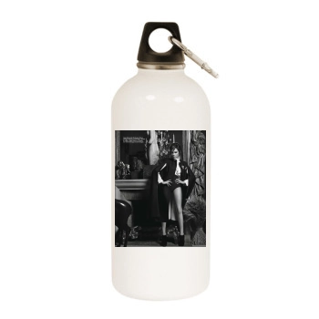 Victoria Beckham White Water Bottle With Carabiner