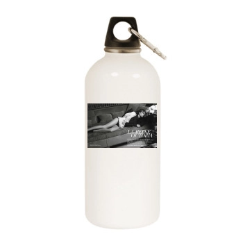 Victoria Beckham White Water Bottle With Carabiner