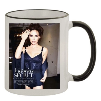 Victoria Beckham 11oz Colored Rim & Handle Mug