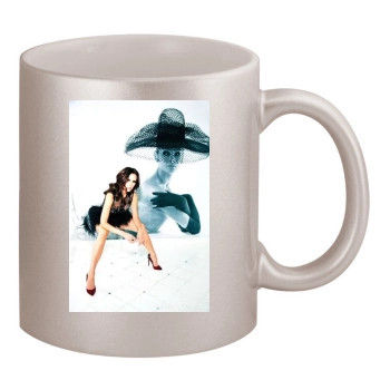 Victoria Beckham 11oz Metallic Silver Mug