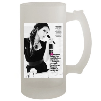 Victoria Beckham 16oz Frosted Beer Stein