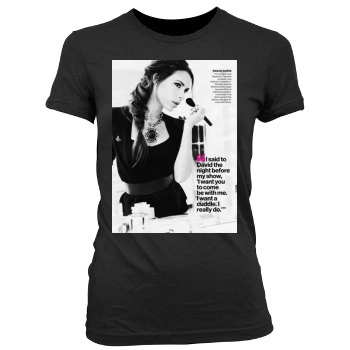 Victoria Beckham Women's Junior Cut Crewneck T-Shirt