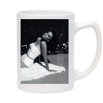 Victoria Beckham 14oz White Statesman Mug