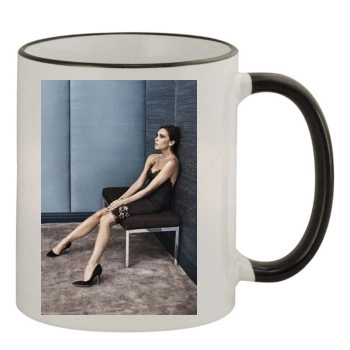 Victoria Beckham 11oz Colored Rim & Handle Mug