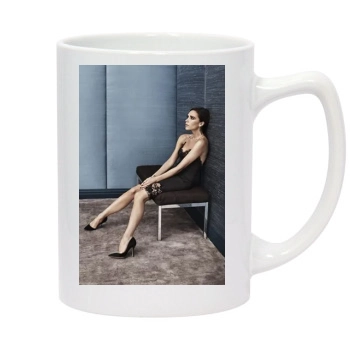 Victoria Beckham 14oz White Statesman Mug