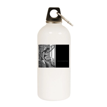 Victoria Beckham White Water Bottle With Carabiner