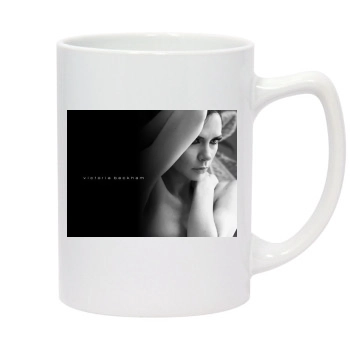 Victoria Beckham 14oz White Statesman Mug