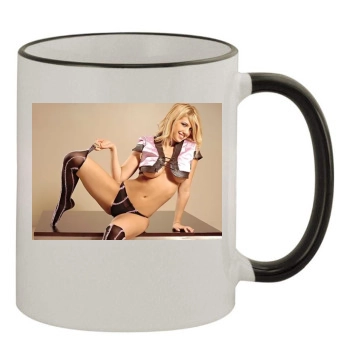 Wanda Nara 11oz Colored Rim & Handle Mug