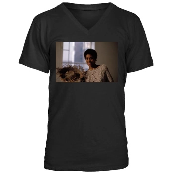 Whitney Houston Men's V-Neck T-Shirt