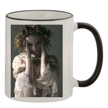 Winona Ryder 11oz Colored Rim & Handle Mug