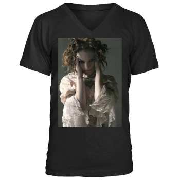 Winona Ryder Men's V-Neck T-Shirt