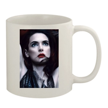 Winona Ryder 11oz White Mug