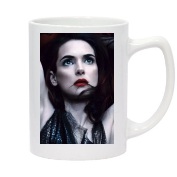 Winona Ryder 14oz White Statesman Mug