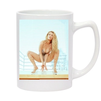 Amber Smith 14oz White Statesman Mug