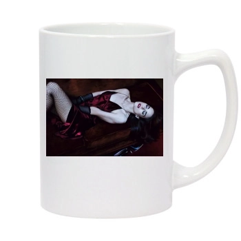 Winona Ryder 14oz White Statesman Mug