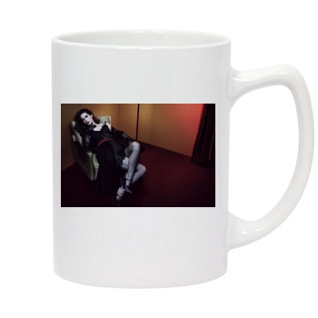 Winona Ryder 14oz White Statesman Mug