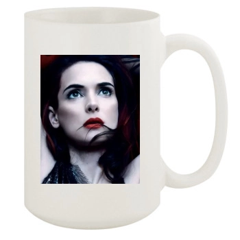 Winona Ryder 15oz White Mug