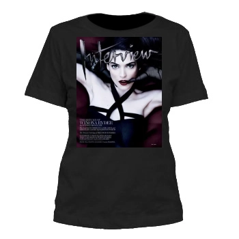 Winona Ryder Women's Cut T-Shirt