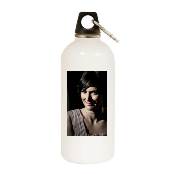 Winona Ryder White Water Bottle With Carabiner