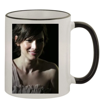 Winona Ryder 11oz Colored Rim & Handle Mug