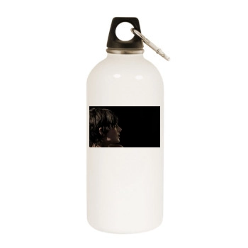 Winona Ryder White Water Bottle With Carabiner