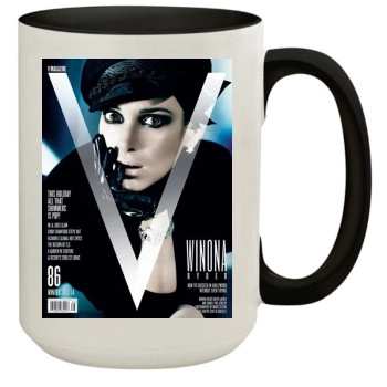 Winona Ryder 15oz Colored Inner & Handle Mug