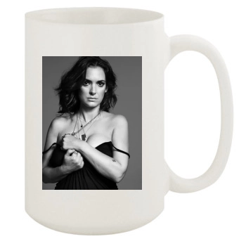 Winona Ryder 15oz White Mug