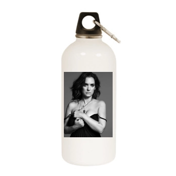 Winona Ryder White Water Bottle With Carabiner