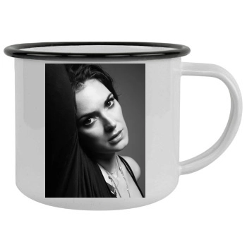 Winona Ryder Camping Mug