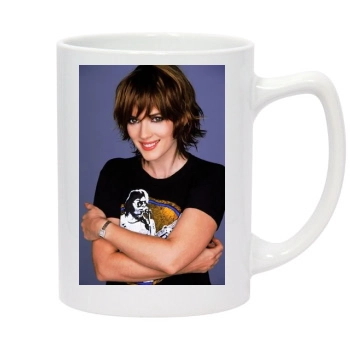 Winona Ryder 14oz White Statesman Mug