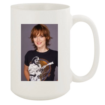 Winona Ryder 15oz White Mug