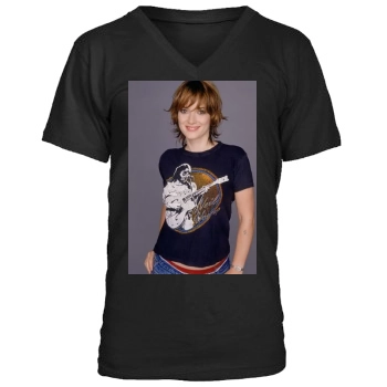 Winona Ryder Men's V-Neck T-Shirt