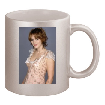 Winona Ryder 11oz Metallic Silver Mug