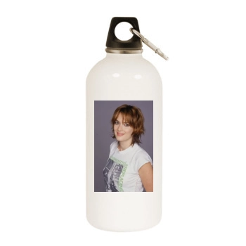 Winona Ryder White Water Bottle With Carabiner