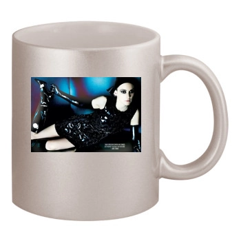 Winona Ryder 11oz Metallic Silver Mug