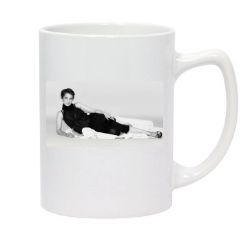 Winona Ryder 14oz White Statesman Mug