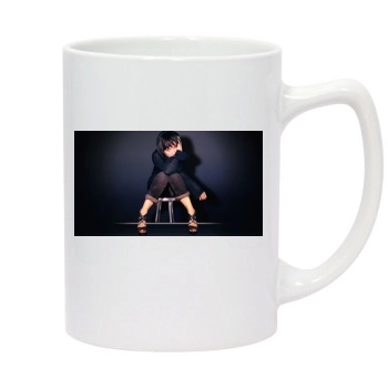 Winona Ryder 14oz White Statesman Mug