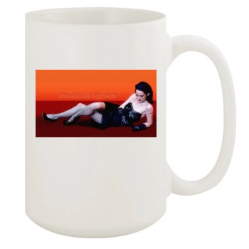 Winona Ryder 15oz White Mug