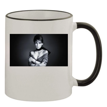 Winona Ryder 11oz Colored Rim & Handle Mug