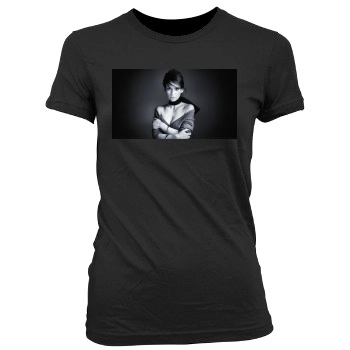 Winona Ryder Women's Junior Cut Crewneck T-Shirt